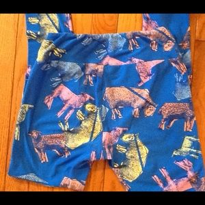 Sale 3/$15! Lularoe Leggings sheep Print